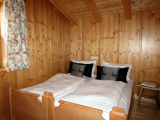 Schlafzimmer in der Ferienwohnung